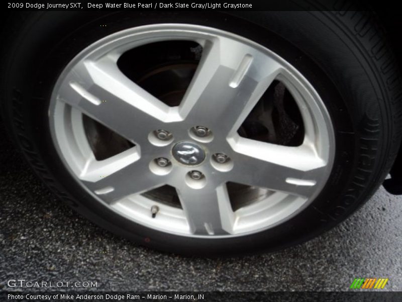 Deep Water Blue Pearl / Dark Slate Gray/Light Graystone 2009 Dodge Journey SXT