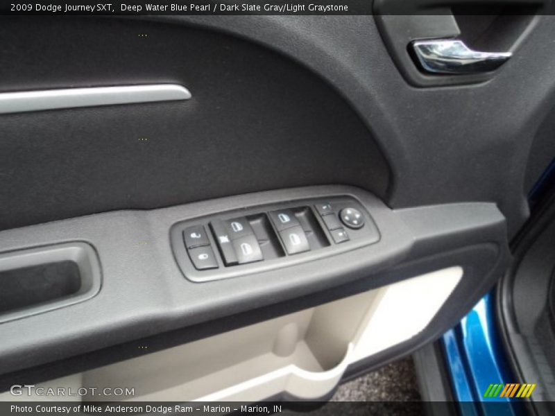 Deep Water Blue Pearl / Dark Slate Gray/Light Graystone 2009 Dodge Journey SXT