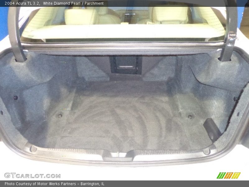 White Diamond Pearl / Parchment 2004 Acura TL 3.2