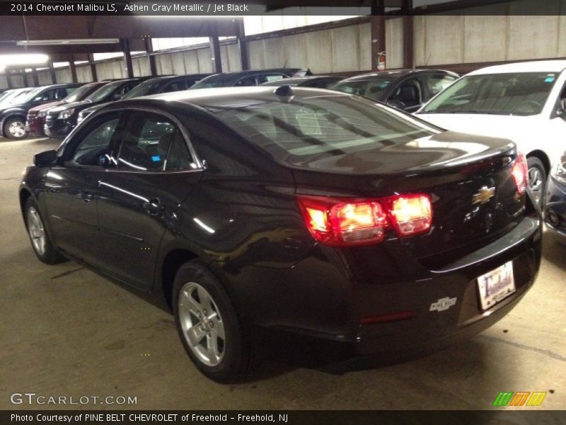 Ashen Gray Metallic / Jet Black 2014 Chevrolet Malibu LS
