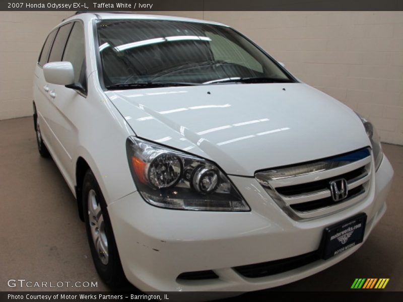 Taffeta White / Ivory 2007 Honda Odyssey EX-L