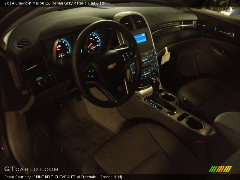 Ashen Gray Metallic / Jet Black 2014 Chevrolet Malibu LS