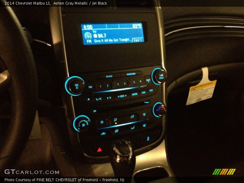 Ashen Gray Metallic / Jet Black 2014 Chevrolet Malibu LS