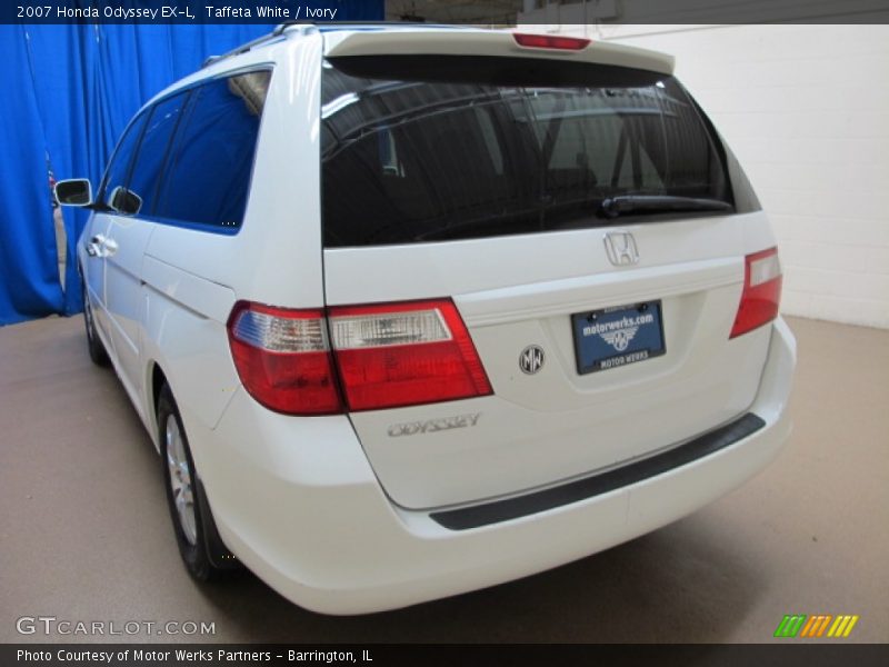 Taffeta White / Ivory 2007 Honda Odyssey EX-L