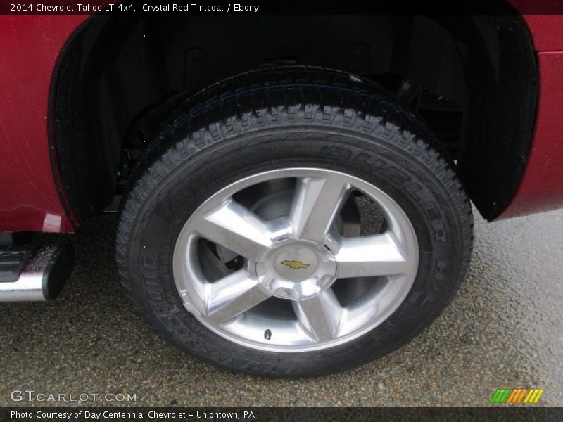 Crystal Red Tintcoat / Ebony 2014 Chevrolet Tahoe LT 4x4