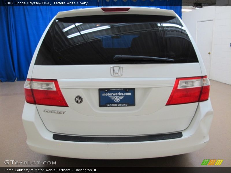 Taffeta White / Ivory 2007 Honda Odyssey EX-L