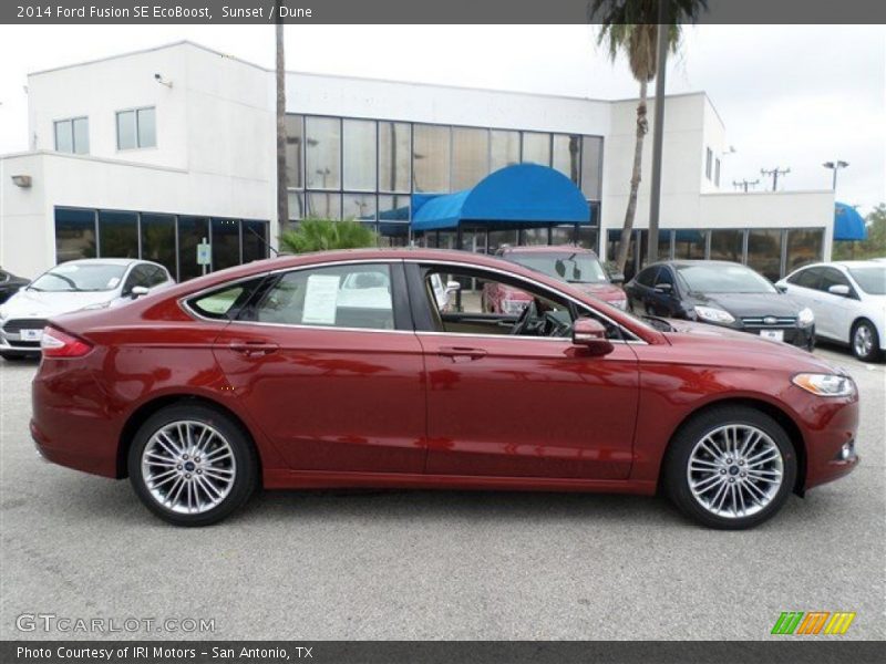 Sunset / Dune 2014 Ford Fusion SE EcoBoost