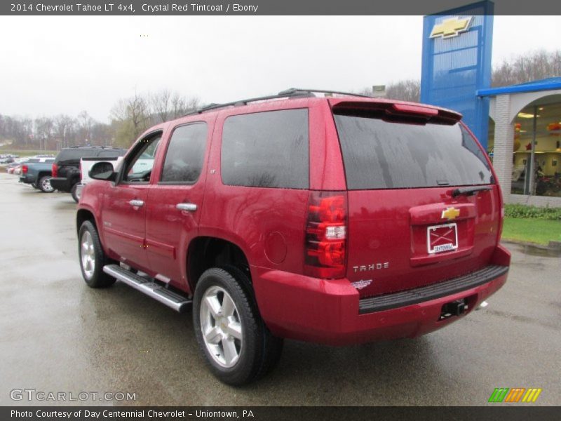 Crystal Red Tintcoat / Ebony 2014 Chevrolet Tahoe LT 4x4