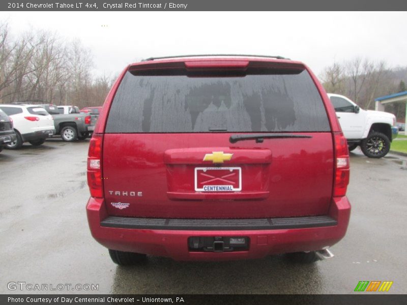 Crystal Red Tintcoat / Ebony 2014 Chevrolet Tahoe LT 4x4