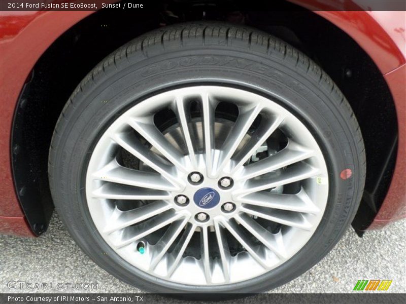 Sunset / Dune 2014 Ford Fusion SE EcoBoost