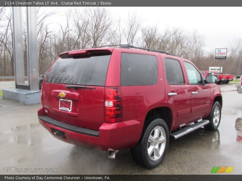 Crystal Red Tintcoat / Ebony 2014 Chevrolet Tahoe LT 4x4