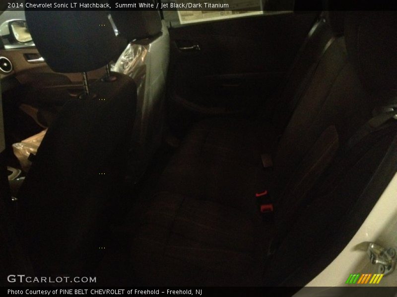 Summit White / Jet Black/Dark Titanium 2014 Chevrolet Sonic LT Hatchback