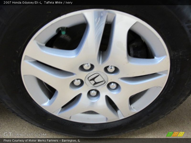Taffeta White / Ivory 2007 Honda Odyssey EX-L