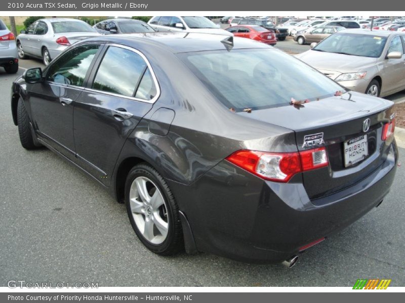 Grigio Metallic / Ebony 2010 Acura TSX Sedan