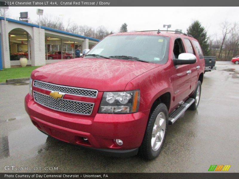 Crystal Red Tintcoat / Ebony 2014 Chevrolet Tahoe LT 4x4