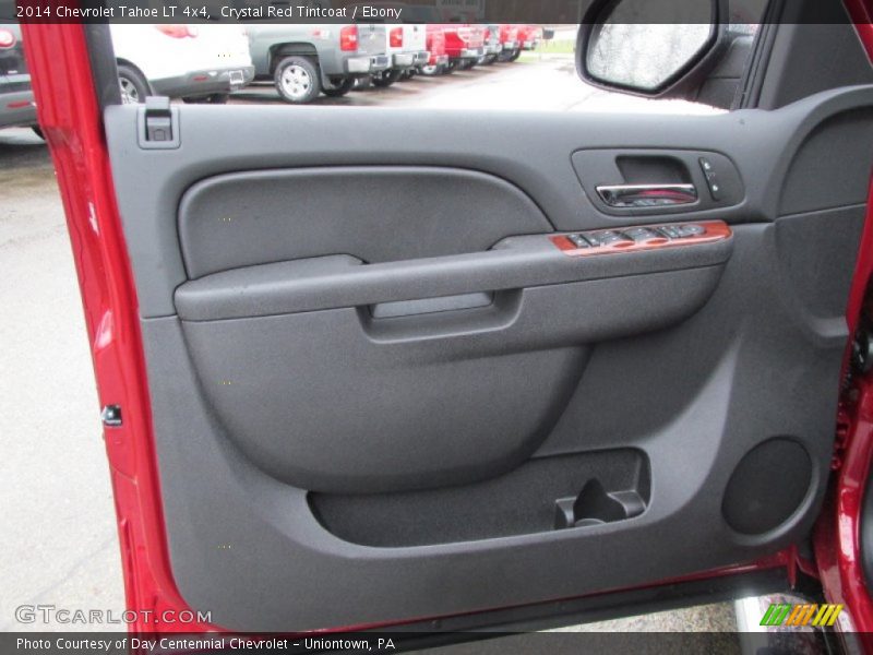 Crystal Red Tintcoat / Ebony 2014 Chevrolet Tahoe LT 4x4