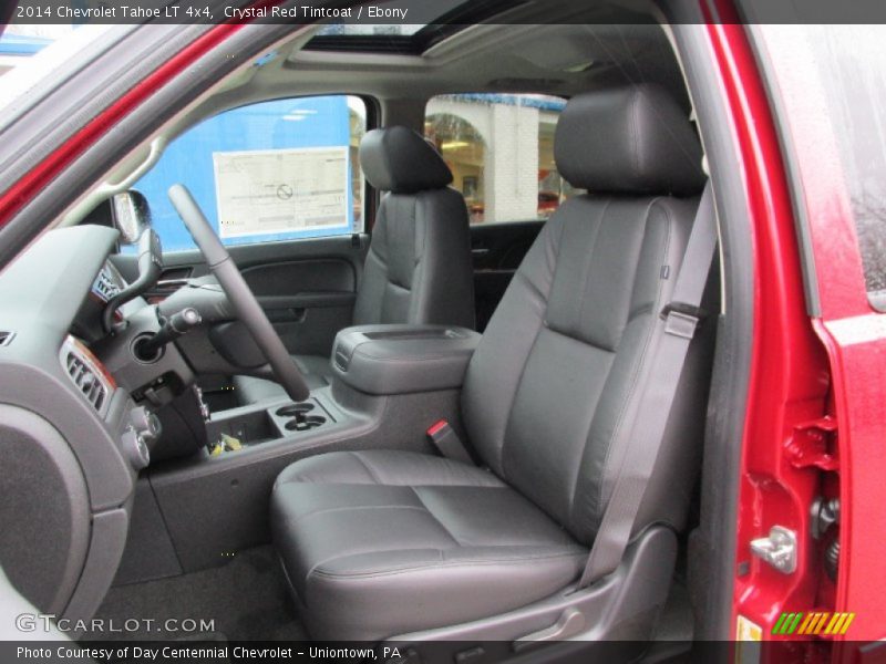 Crystal Red Tintcoat / Ebony 2014 Chevrolet Tahoe LT 4x4
