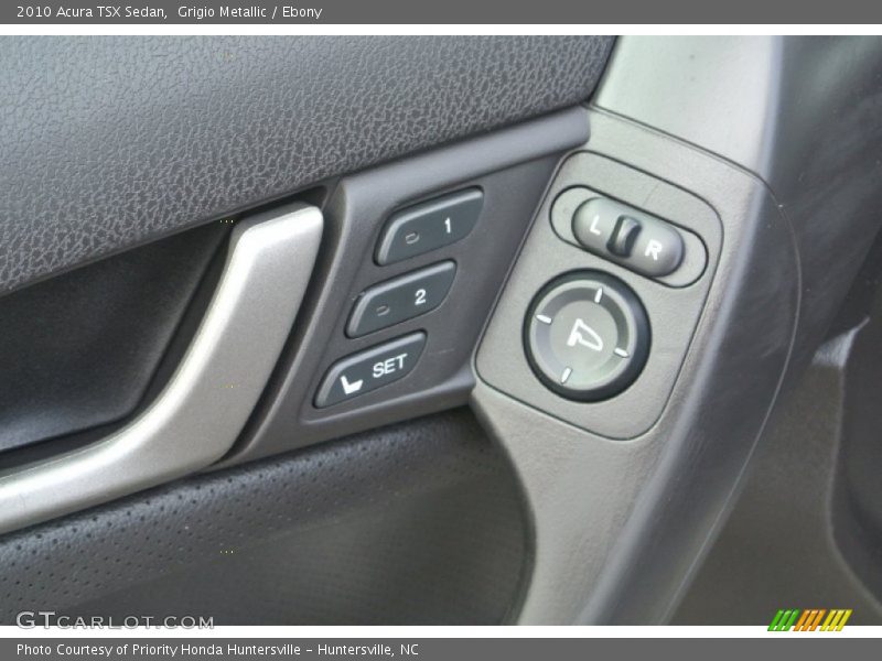 Grigio Metallic / Ebony 2010 Acura TSX Sedan
