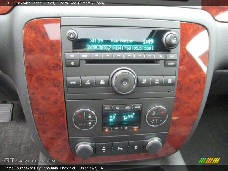 Crystal Red Tintcoat / Ebony 2014 Chevrolet Tahoe LT 4x4