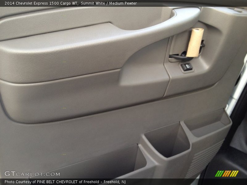 Summit White / Medium Pewter 2014 Chevrolet Express 1500 Cargo WT