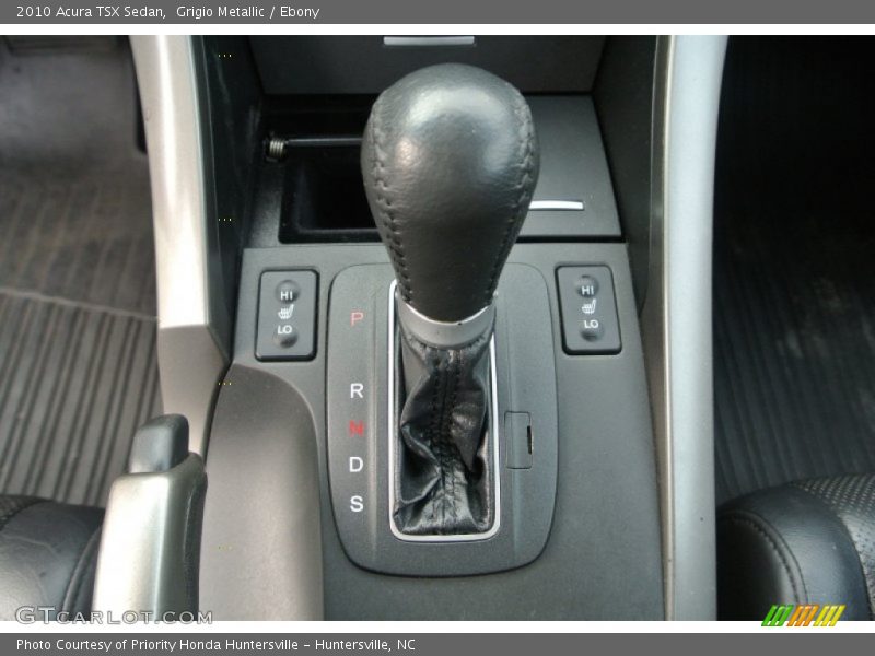 Grigio Metallic / Ebony 2010 Acura TSX Sedan