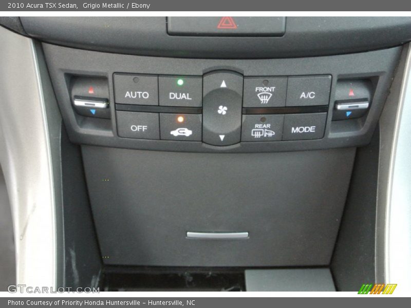 Grigio Metallic / Ebony 2010 Acura TSX Sedan