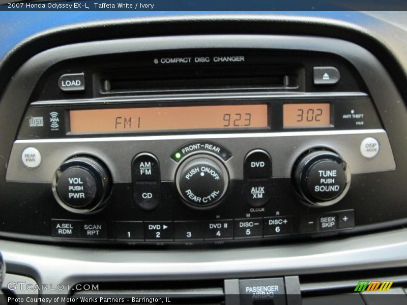 Taffeta White / Ivory 2007 Honda Odyssey EX-L