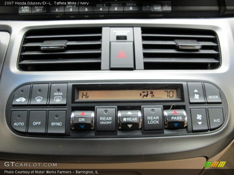 Taffeta White / Ivory 2007 Honda Odyssey EX-L