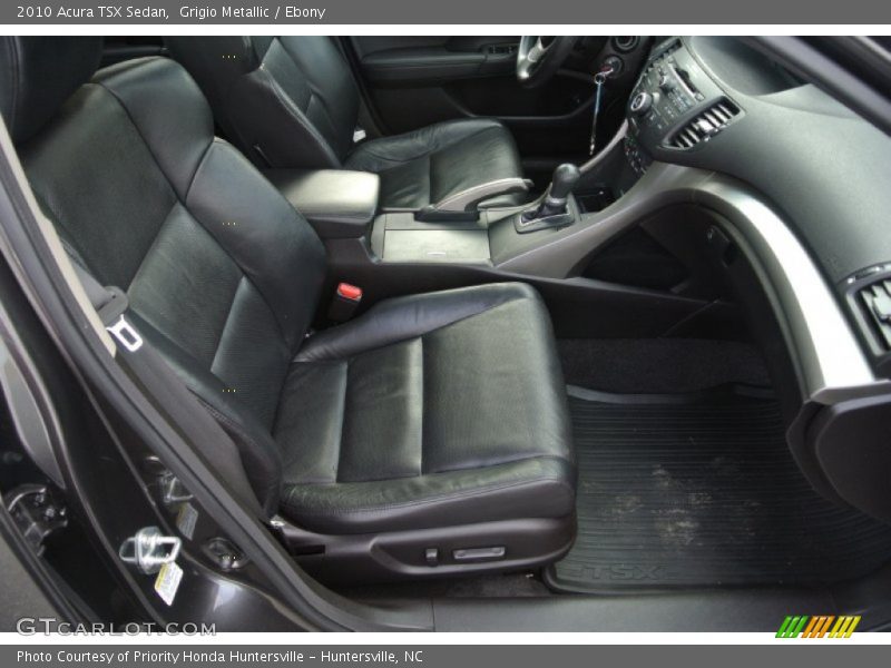 Grigio Metallic / Ebony 2010 Acura TSX Sedan