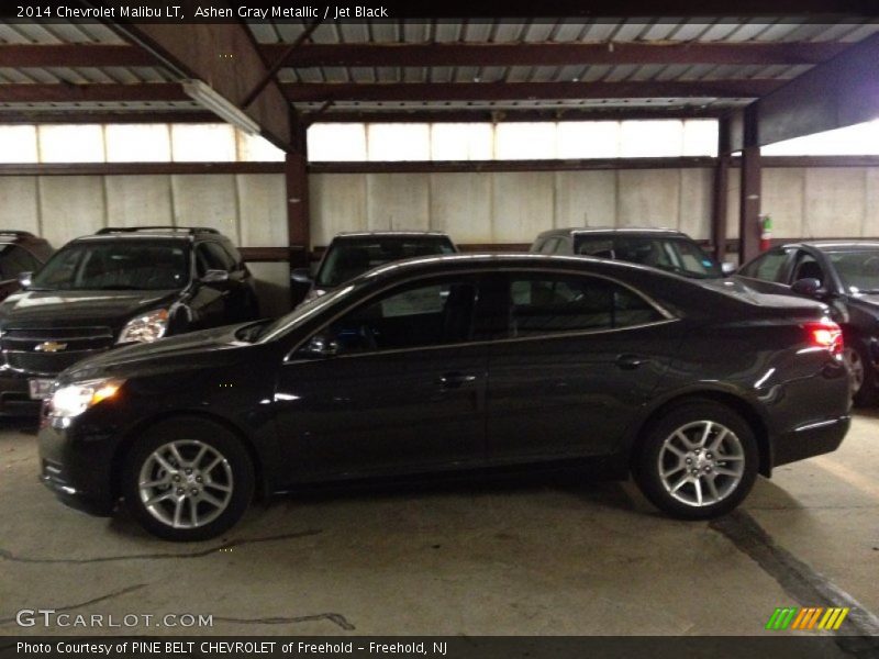 Ashen Gray Metallic / Jet Black 2014 Chevrolet Malibu LT