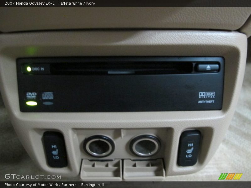 Taffeta White / Ivory 2007 Honda Odyssey EX-L