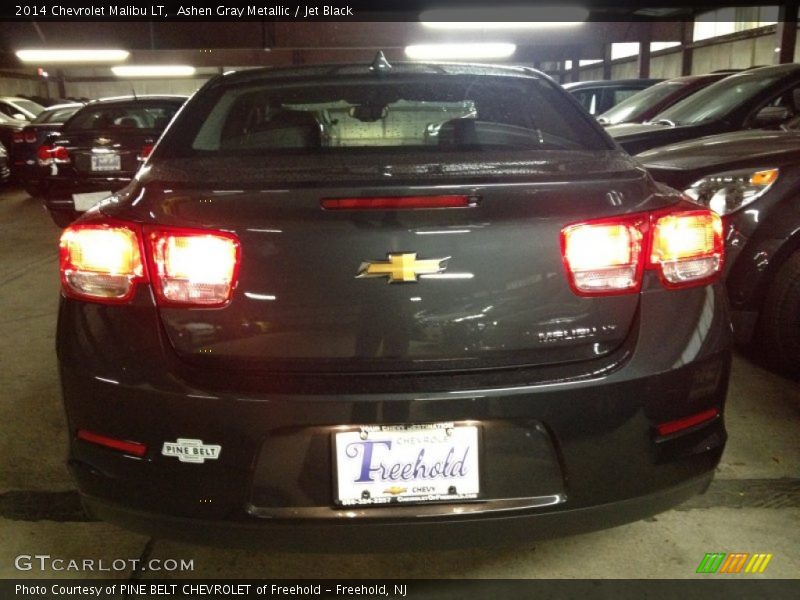 Ashen Gray Metallic / Jet Black 2014 Chevrolet Malibu LT
