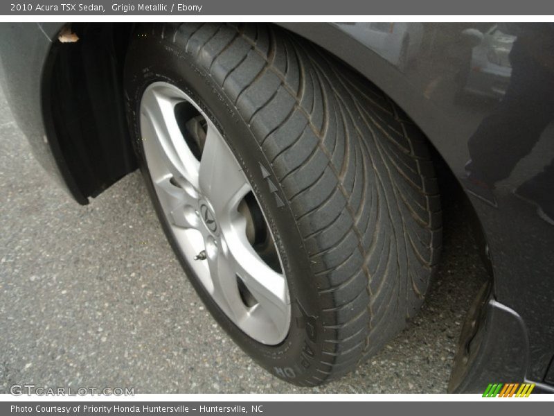 Grigio Metallic / Ebony 2010 Acura TSX Sedan