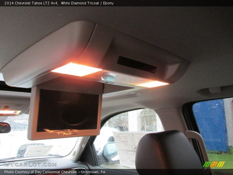White Diamond Tricoat / Ebony 2014 Chevrolet Tahoe LTZ 4x4