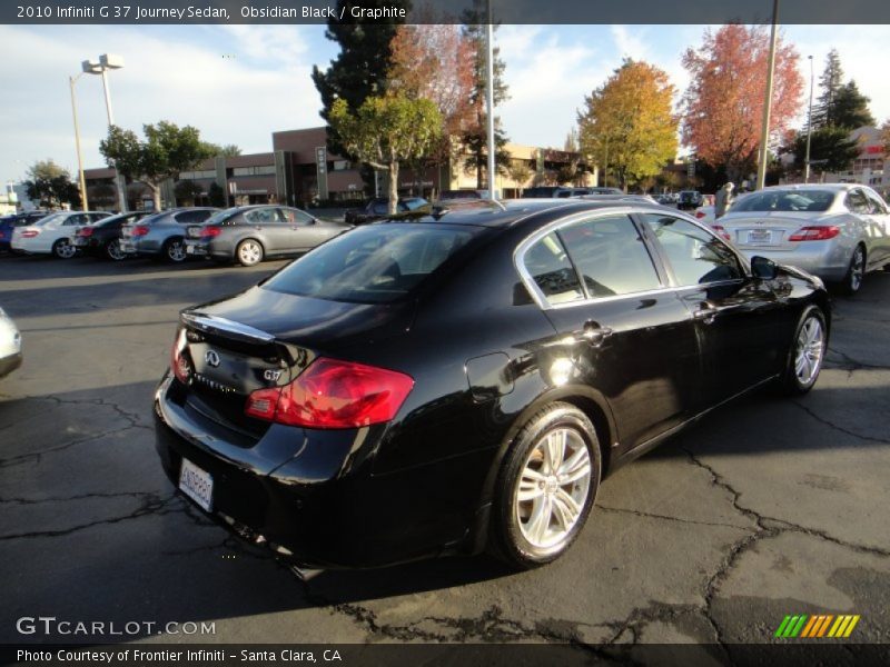 Obsidian Black / Graphite 2010 Infiniti G 37 Journey Sedan