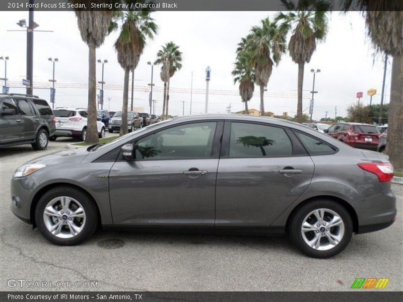 Sterling Gray / Charcoal Black 2014 Ford Focus SE Sedan