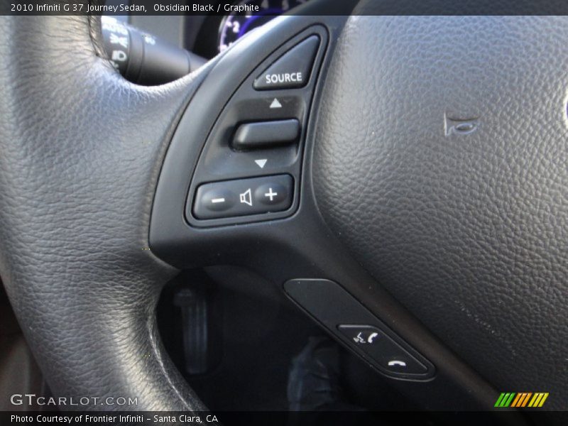 Obsidian Black / Graphite 2010 Infiniti G 37 Journey Sedan