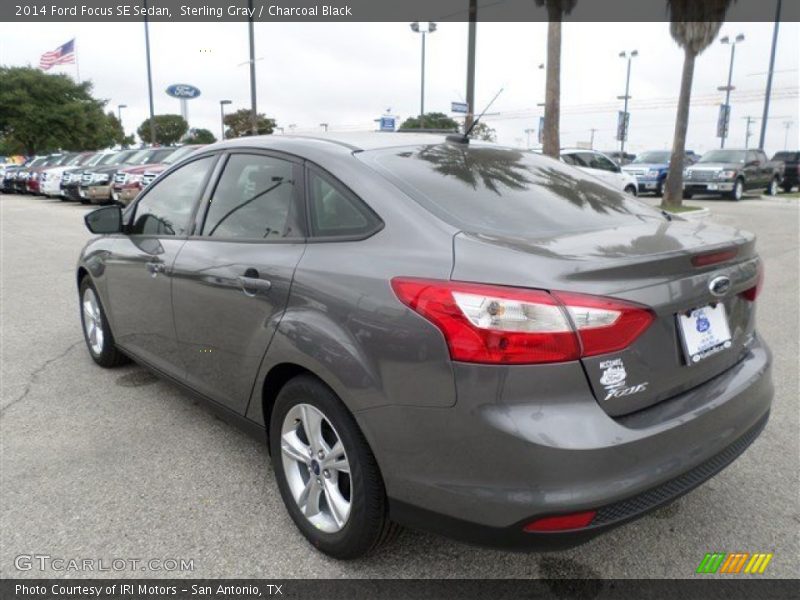 Sterling Gray / Charcoal Black 2014 Ford Focus SE Sedan