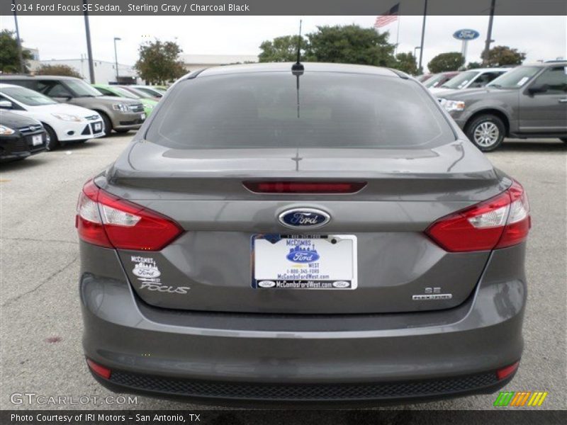 Sterling Gray / Charcoal Black 2014 Ford Focus SE Sedan