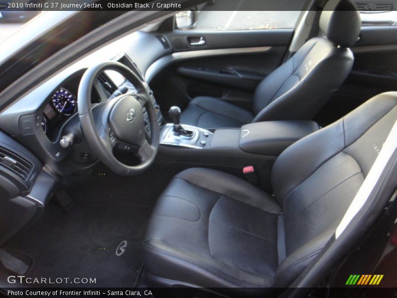 Obsidian Black / Graphite 2010 Infiniti G 37 Journey Sedan