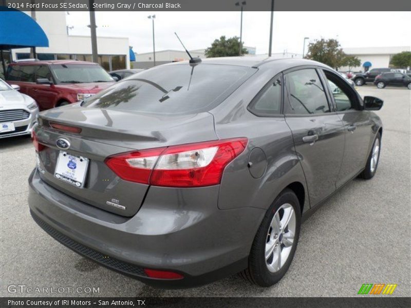 Sterling Gray / Charcoal Black 2014 Ford Focus SE Sedan