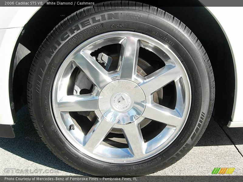 White Diamond / Cashmere 2006 Cadillac STS V8