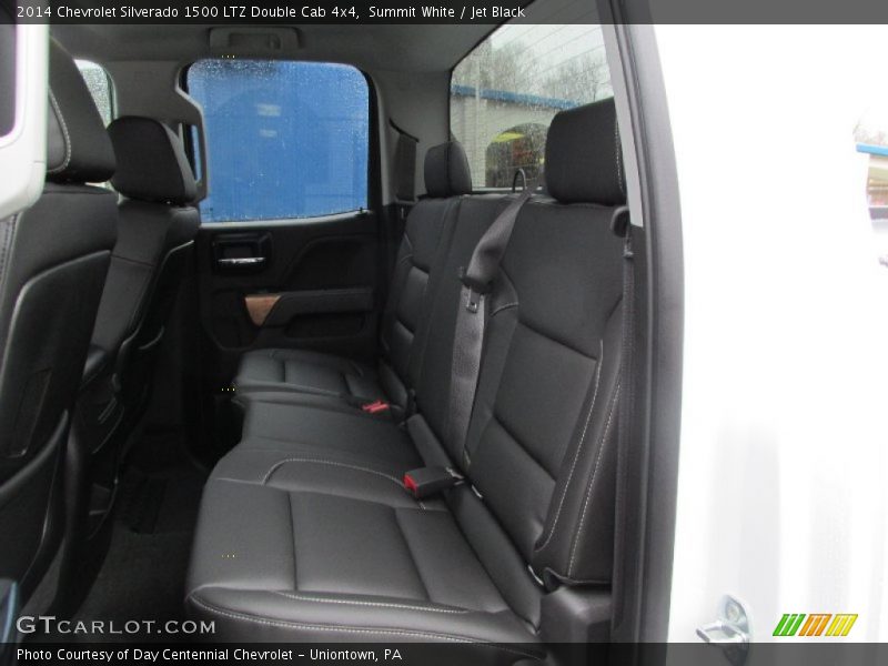 Summit White / Jet Black 2014 Chevrolet Silverado 1500 LTZ Double Cab 4x4