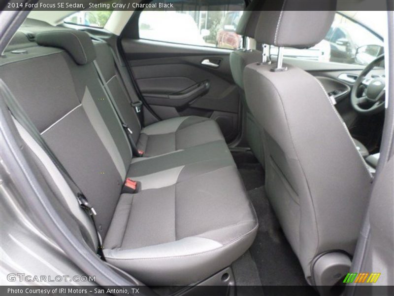 Sterling Gray / Charcoal Black 2014 Ford Focus SE Sedan