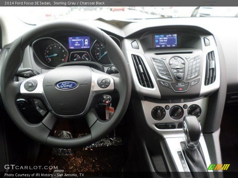 Sterling Gray / Charcoal Black 2014 Ford Focus SE Sedan