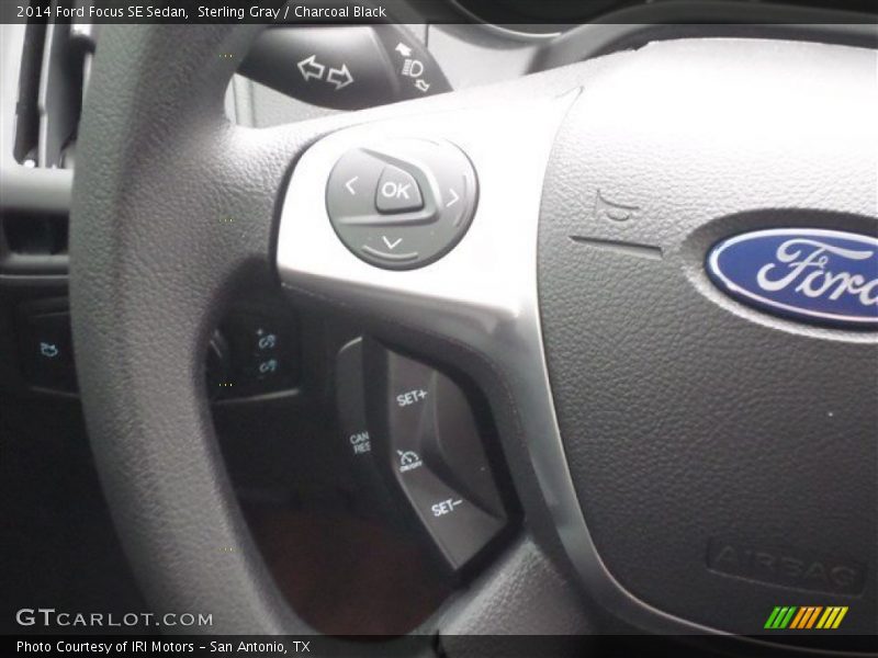 Sterling Gray / Charcoal Black 2014 Ford Focus SE Sedan