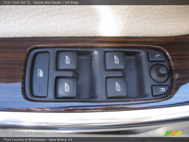 Caspian Blue Metallic / Soft Beige 2012 Volvo S60 T5