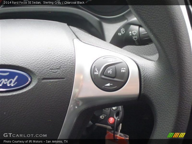 Sterling Gray / Charcoal Black 2014 Ford Focus SE Sedan