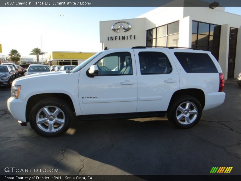 Summit White / Ebony 2007 Chevrolet Tahoe LT