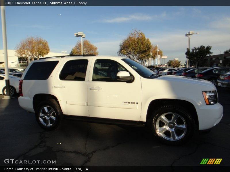 Summit White / Ebony 2007 Chevrolet Tahoe LT